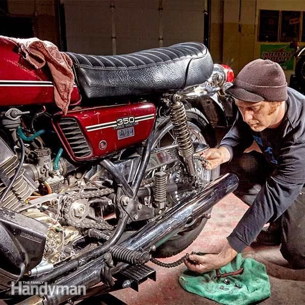 How to Change a Motorcycle Chain and Sprockets
