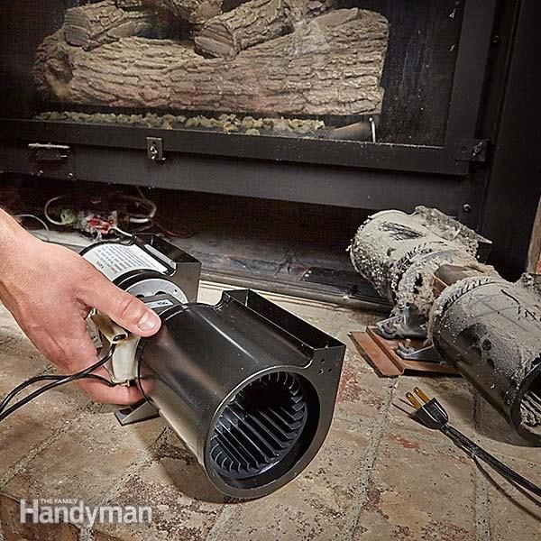 Noisy Gas Fireplace Blower? Here's How to Replace it (DIY)