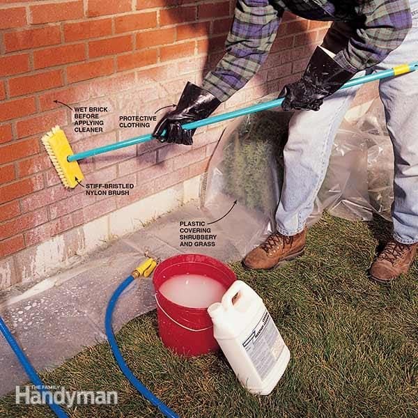 How to Clean a Brick House's Exterior