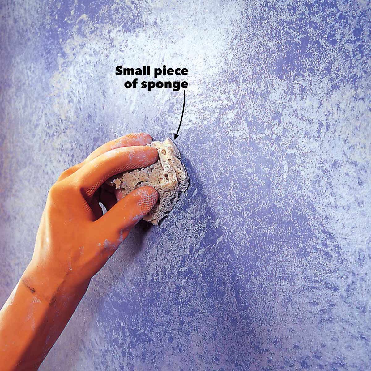 wall paint techniques two colors