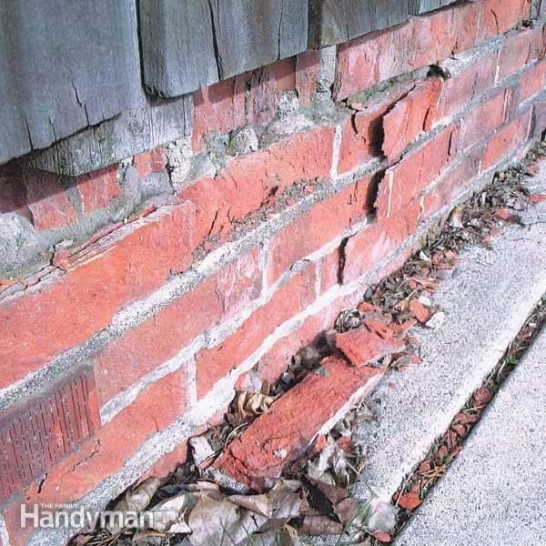 How to Replace Spalling Bricks