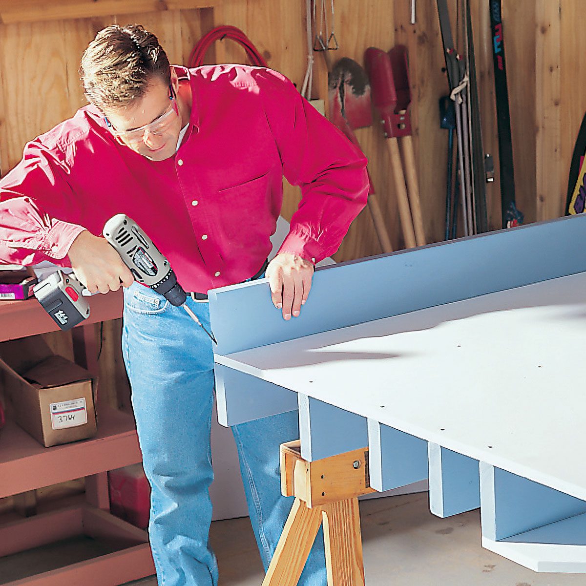 Garage Storage Projects: Plywood Rack | Family Handyman