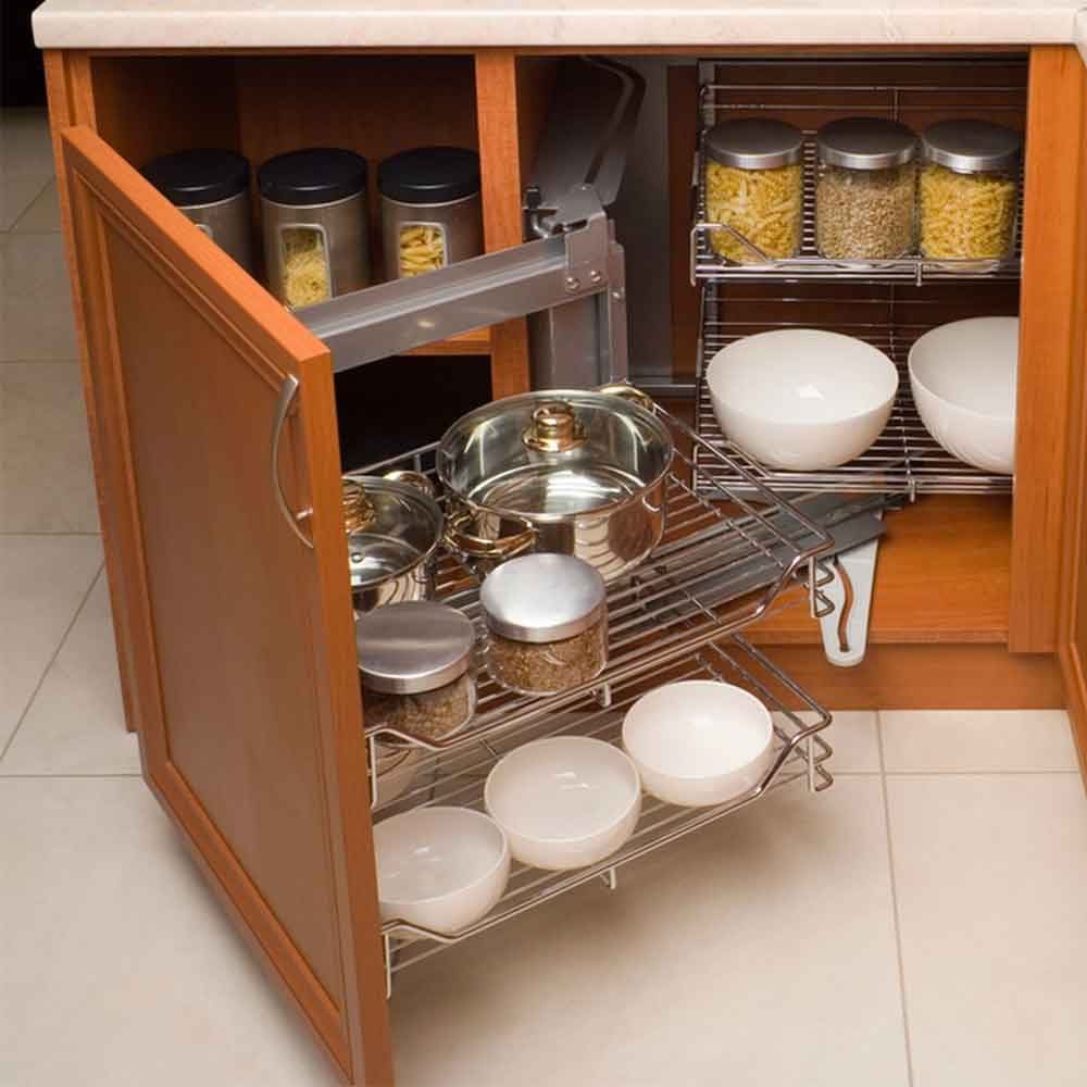 6 brilliant organizing ideas!  Plate shelves, Kitchen cupboard