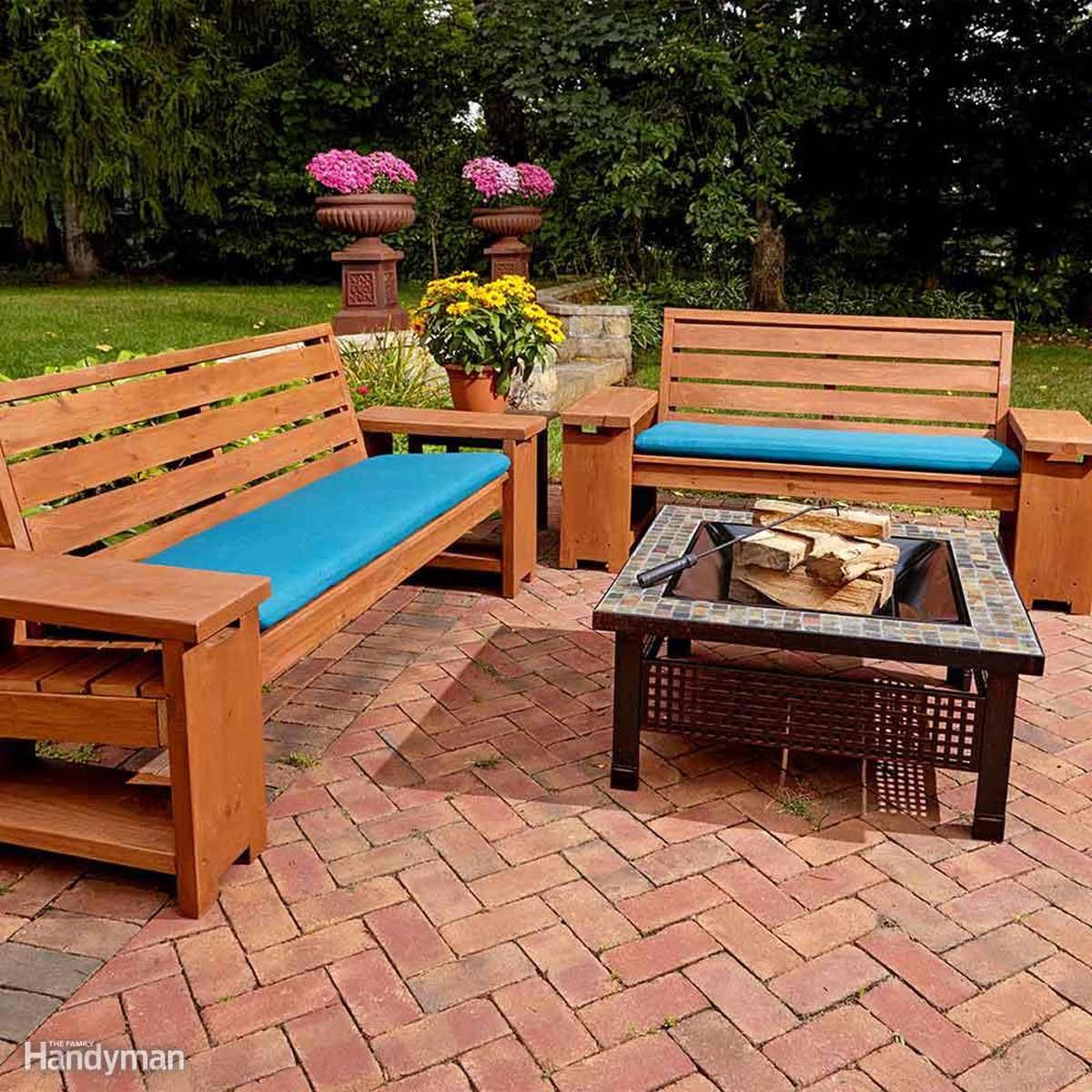 15 Awesome Plans for DIY Patio Furniture | Family Handyman