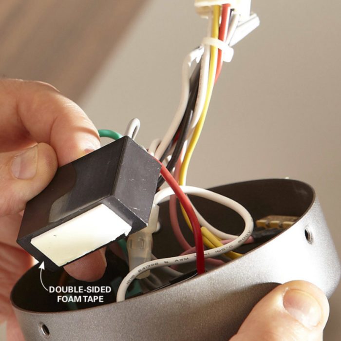 How to Install a Ceiling Fan Remote | Family Handyman