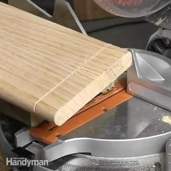 How to Cut a Wide Board With a Miter Saw