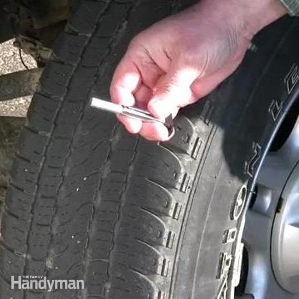 How To Measure Tire Tread With Video Family Handyman