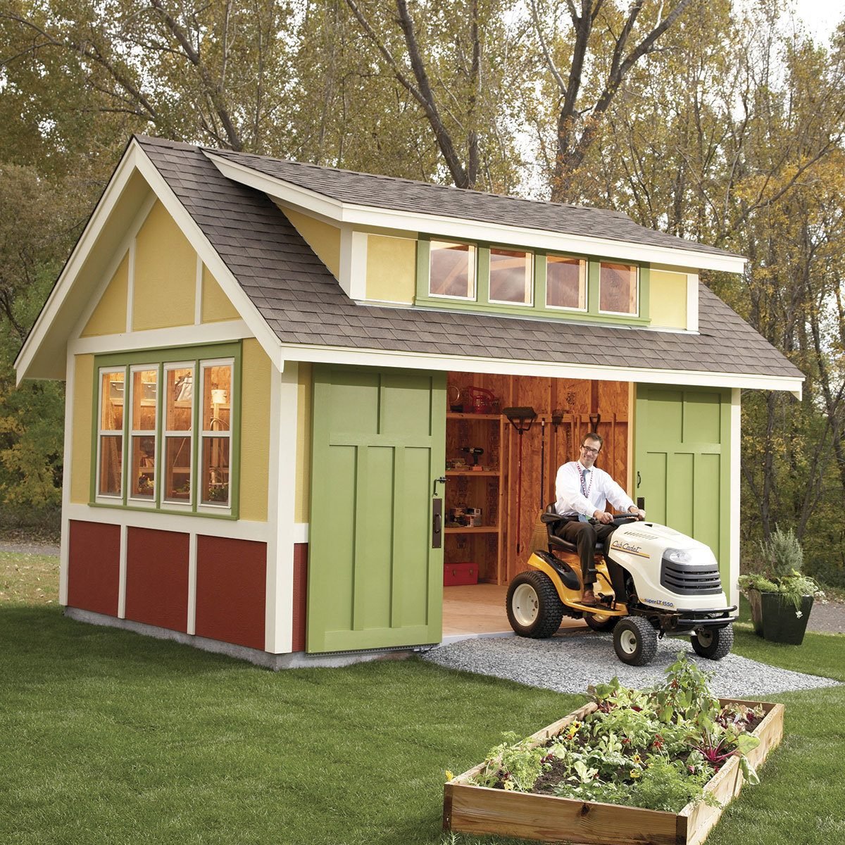 Family Garden Center Family Handyman Garden Shed   Fh11jau 520 00 015 