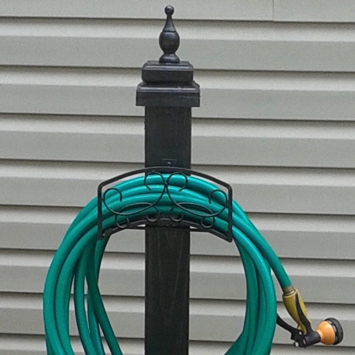 How To Make Your Own Holder Garden Hose Storage Family Handyman