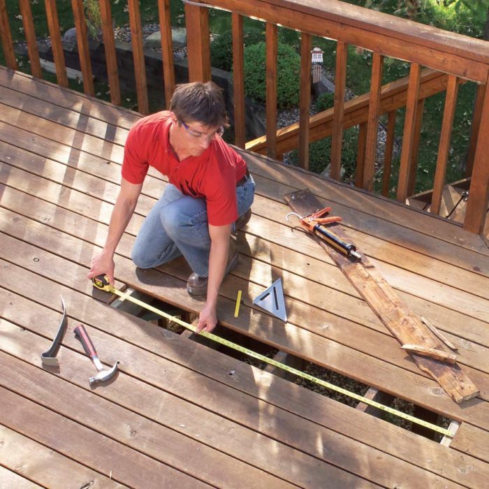 Repairing Decks and Railings The Family Handyman