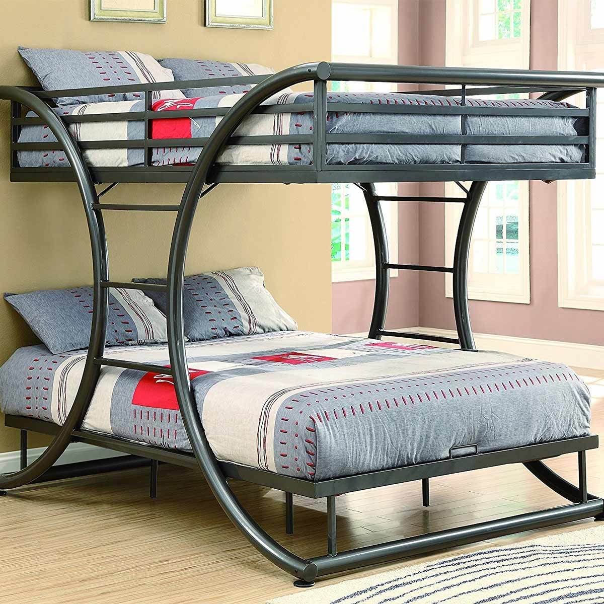 king single over double bunk bed