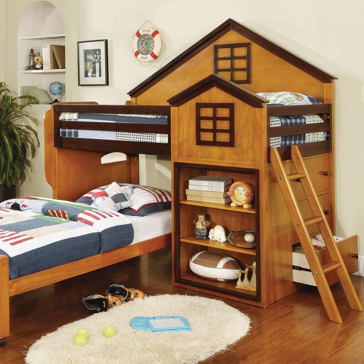 awesome bunk beds with stairs