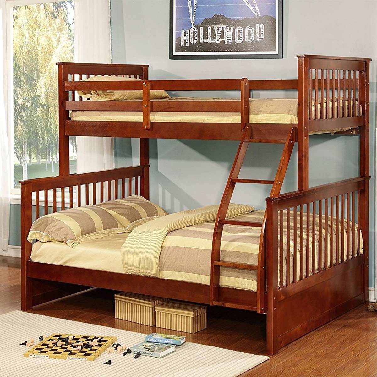 double plus single bunk bed
