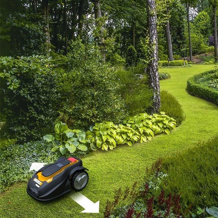 WORX Robotic Lawn Mower yard work