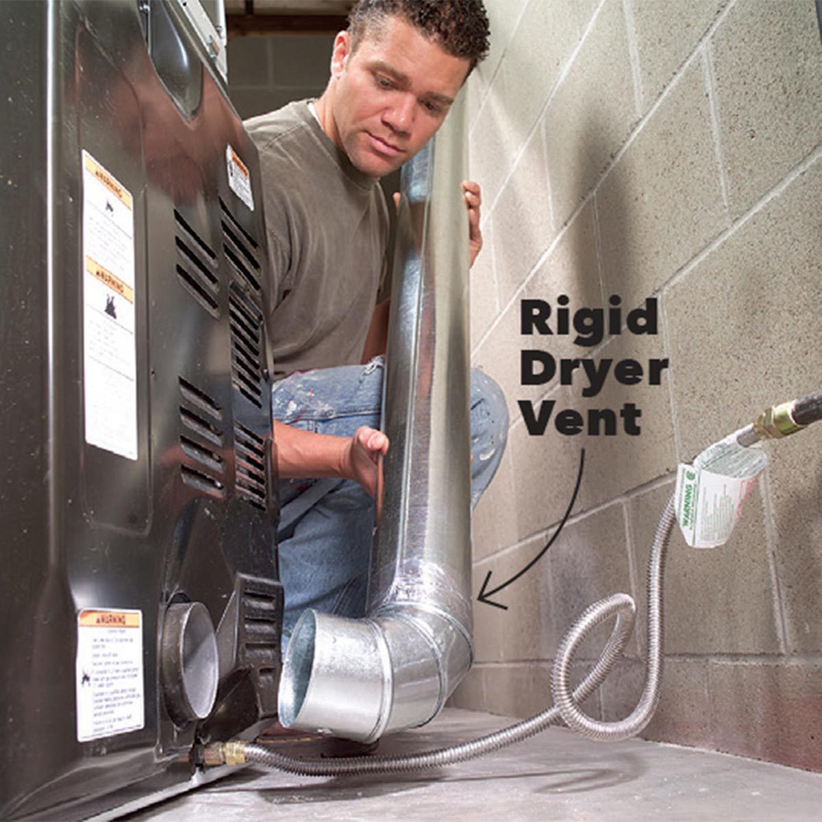 How to Hook Up and Install Dryer Vents