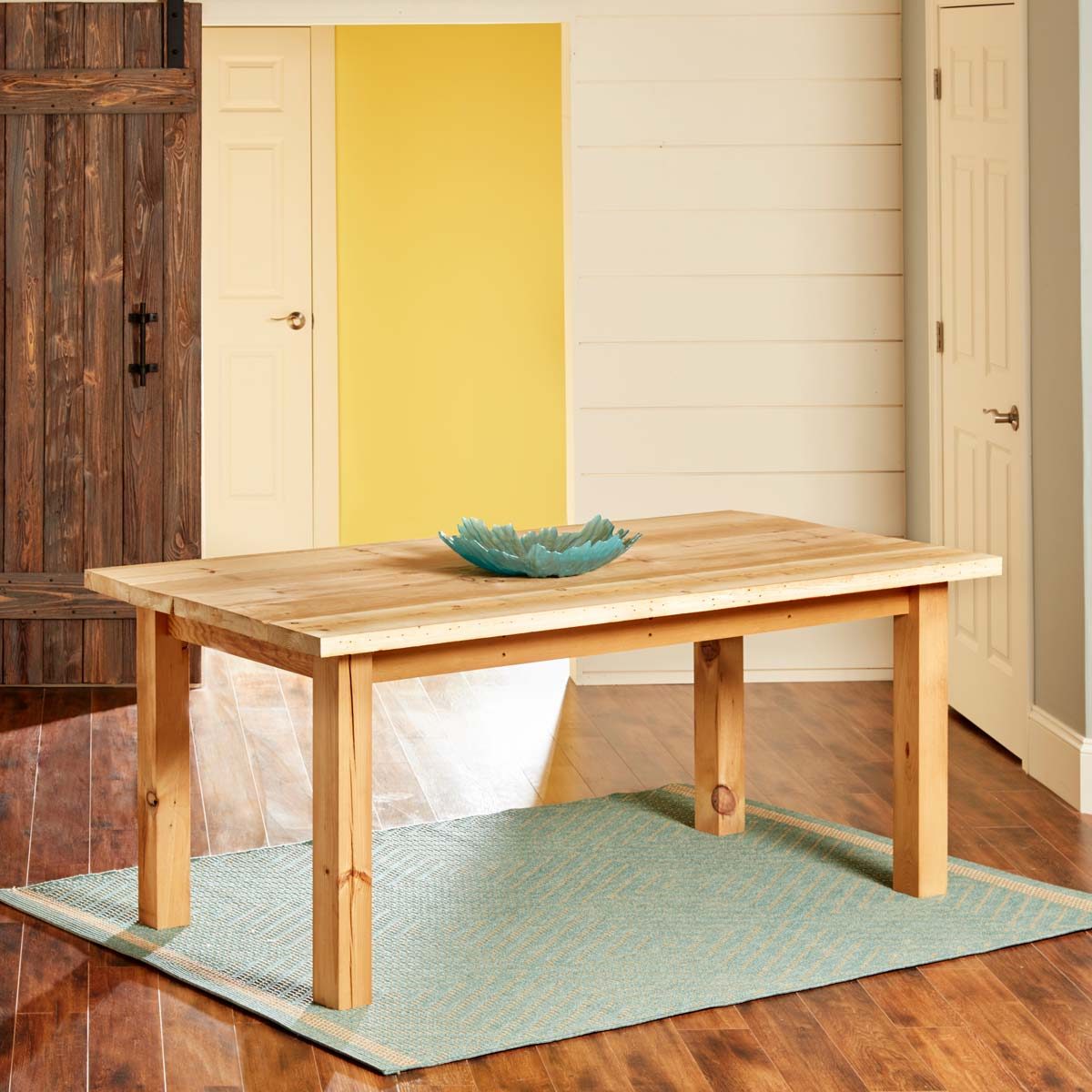 Build a Simple Reclaimed Wood Table | Family Handyman