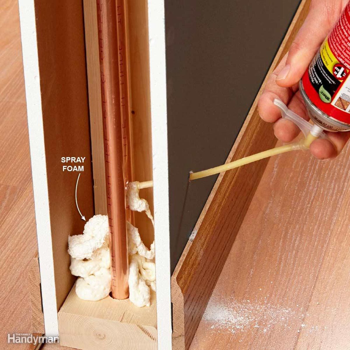 Foam gap filler is a quick fix for cracks and holes in the RV - RV Travel