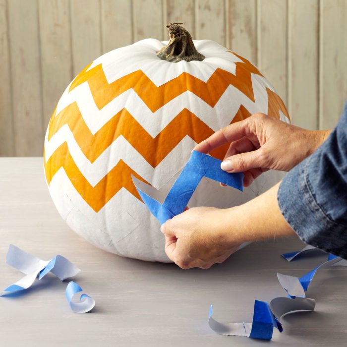 Zigzag Pumpkin Decorating | The Family Handyman