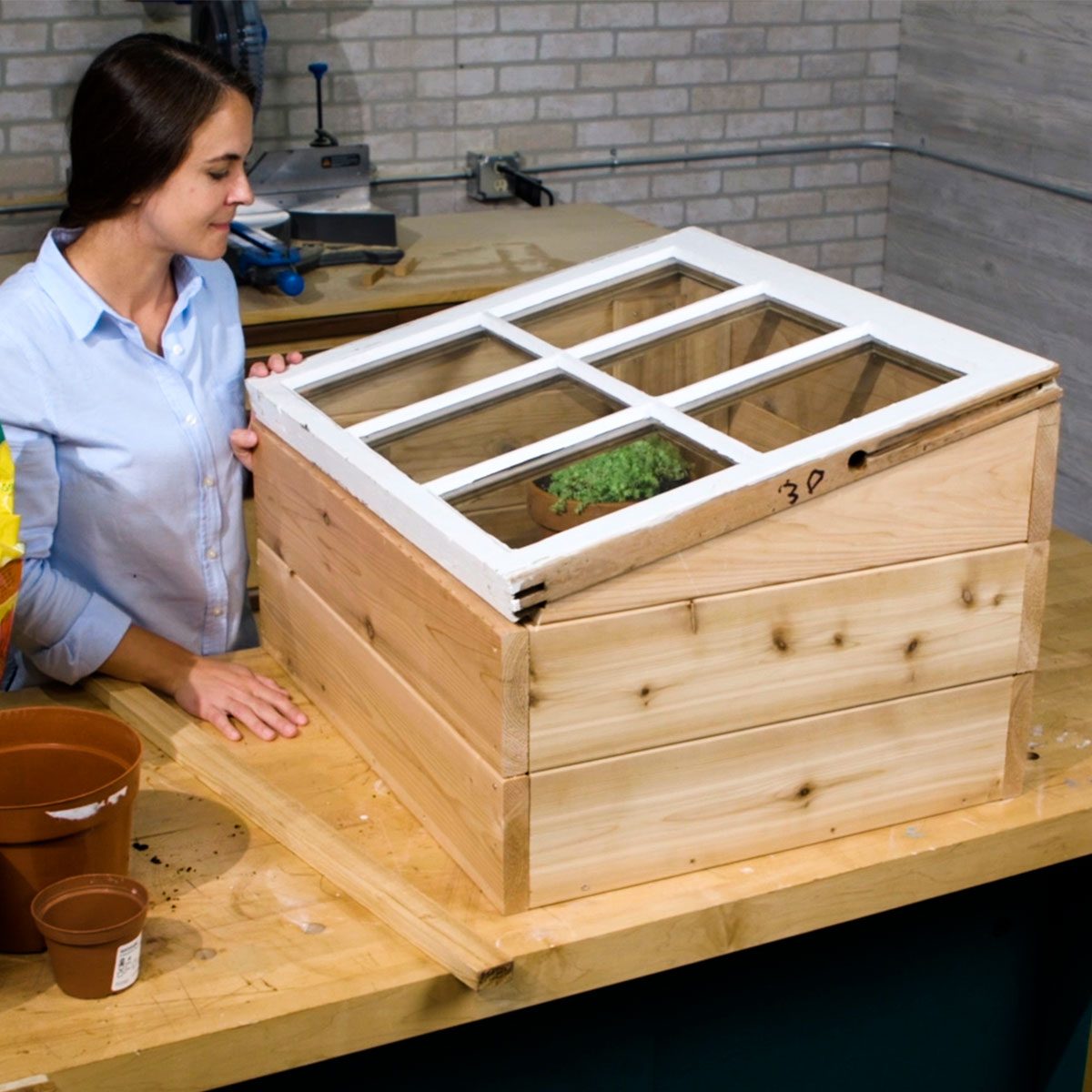 How to Build a Small Greenhouse From Old Windows