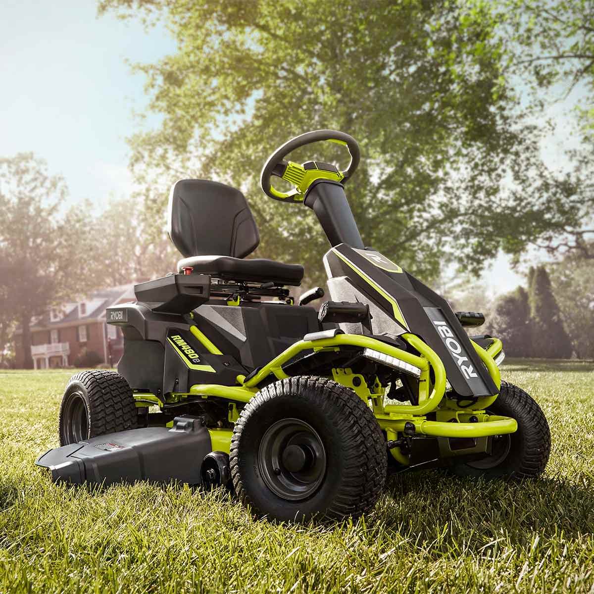 All Electric Riding Lawn Mowers