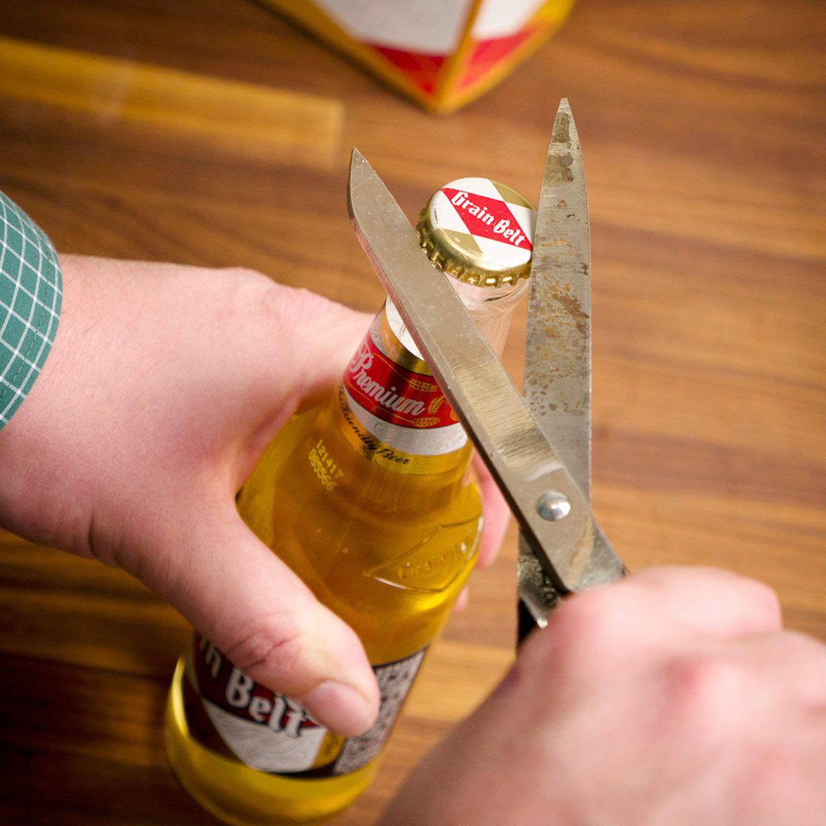 how to use a bottle opener