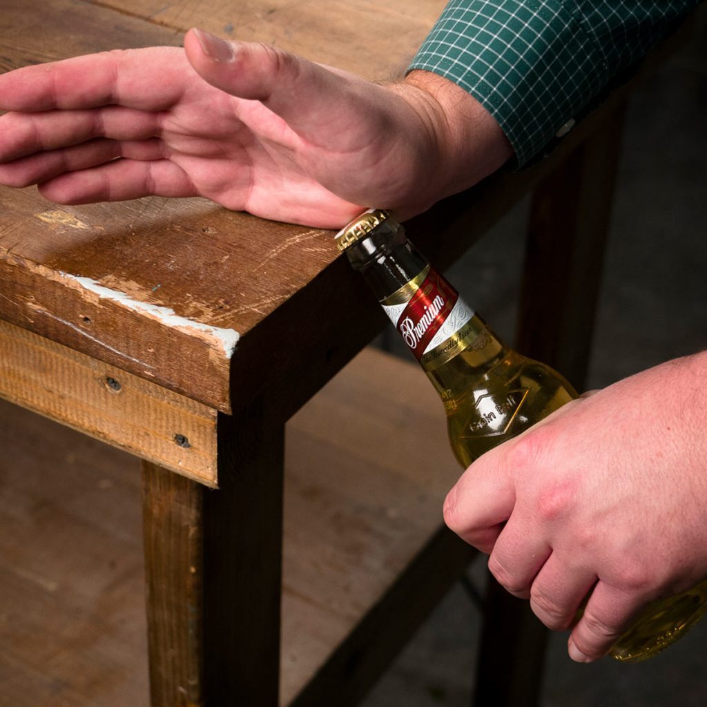 10 Different Ways to Open a Beer Bottle without a Bottle Opener