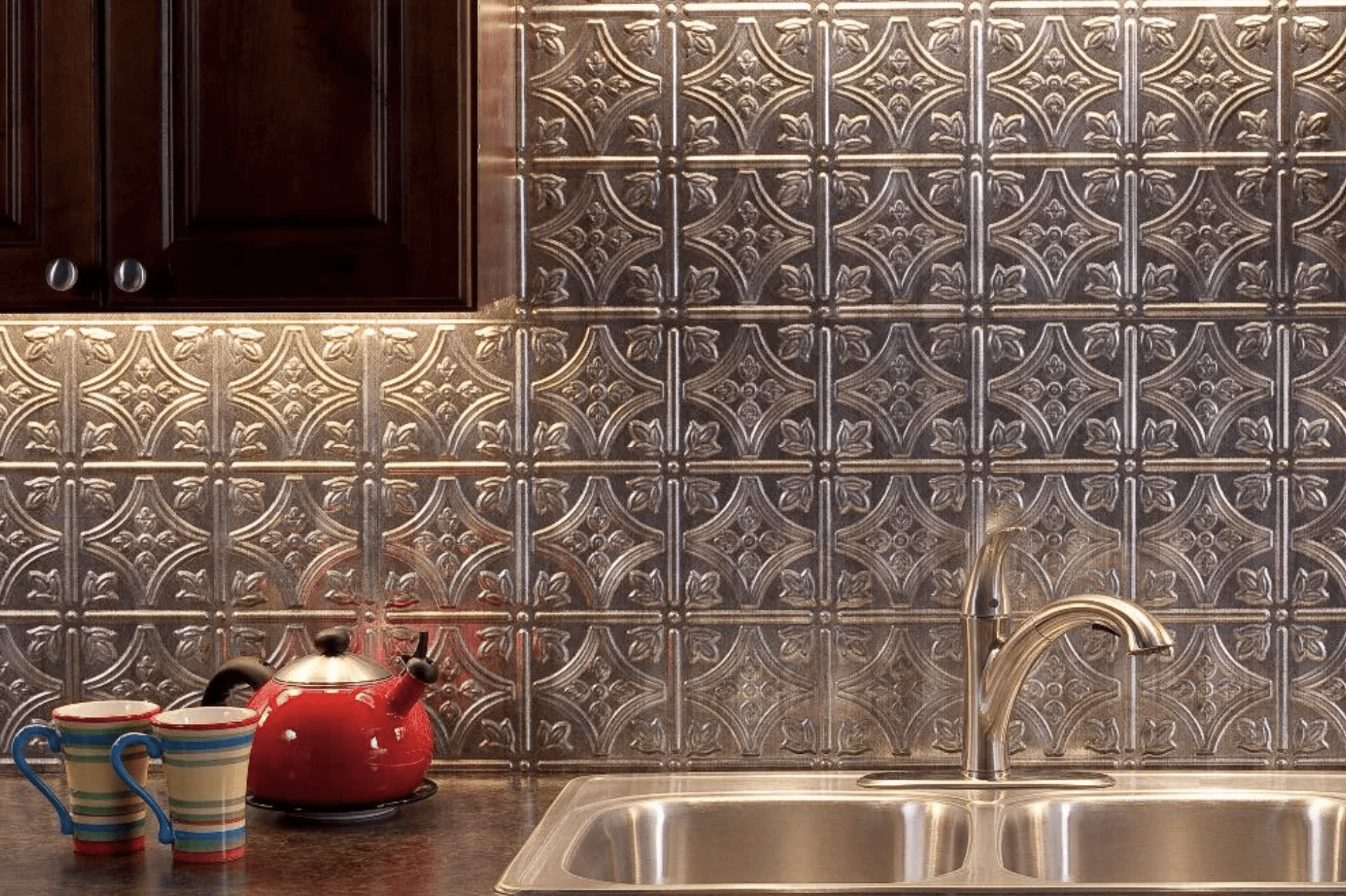 Get the Look of an Expensive Backsplash on a Budget!