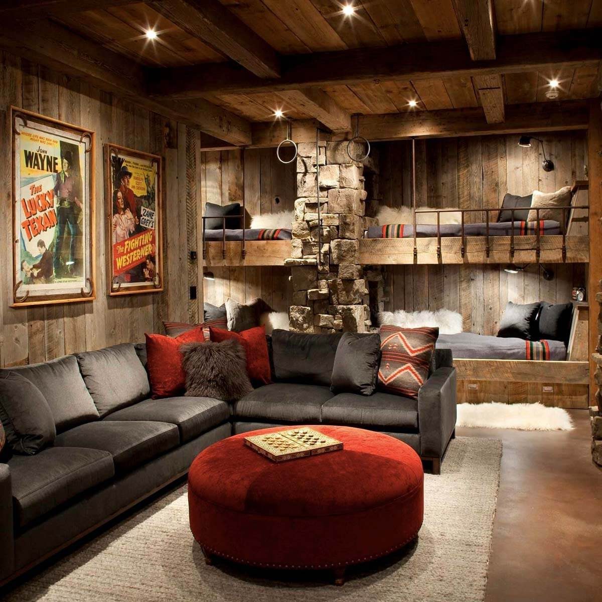 15 Awesome Man Cave Spaces for Watching the Big Game 