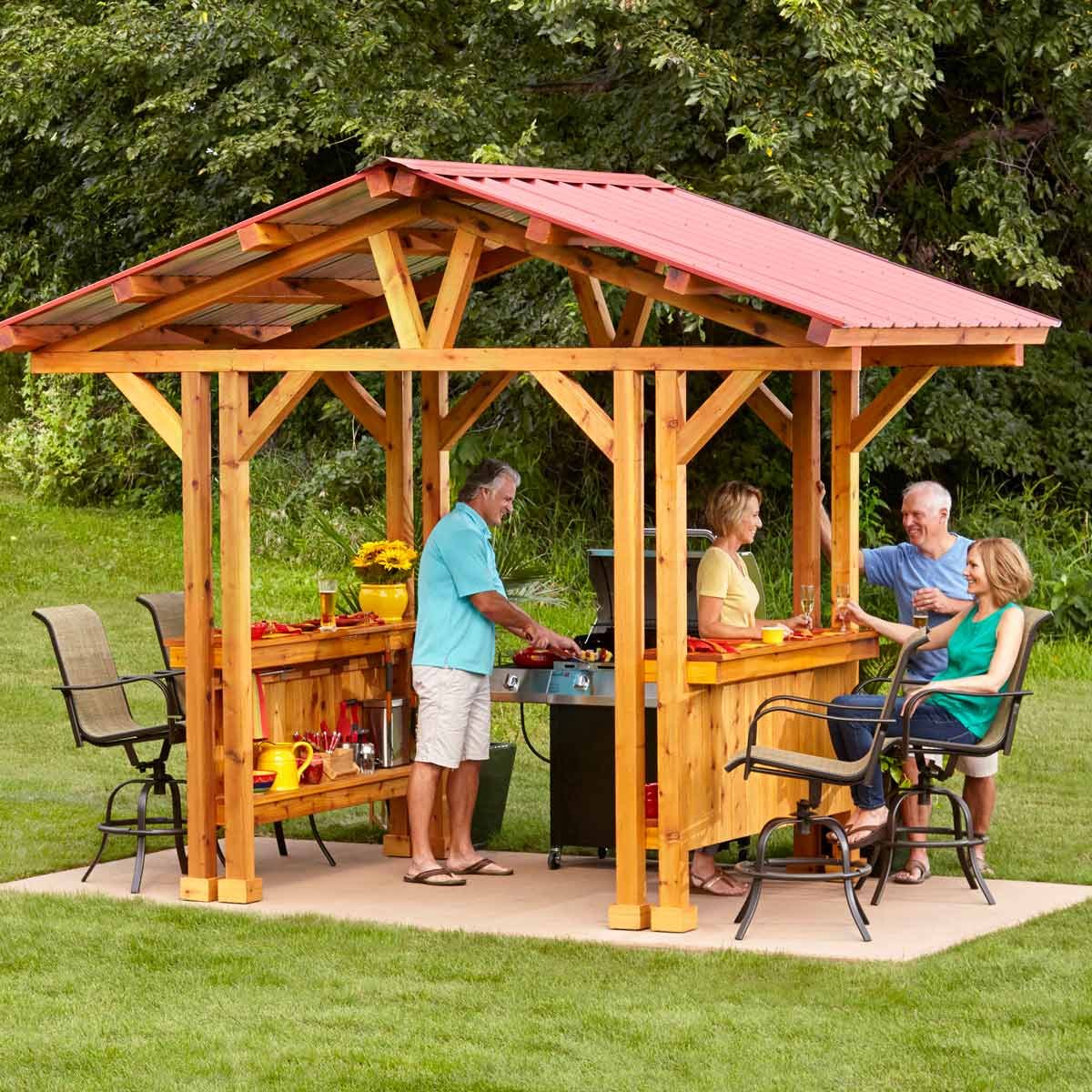 DIY Grill Gazebo Plans: Make a Grillzebo!