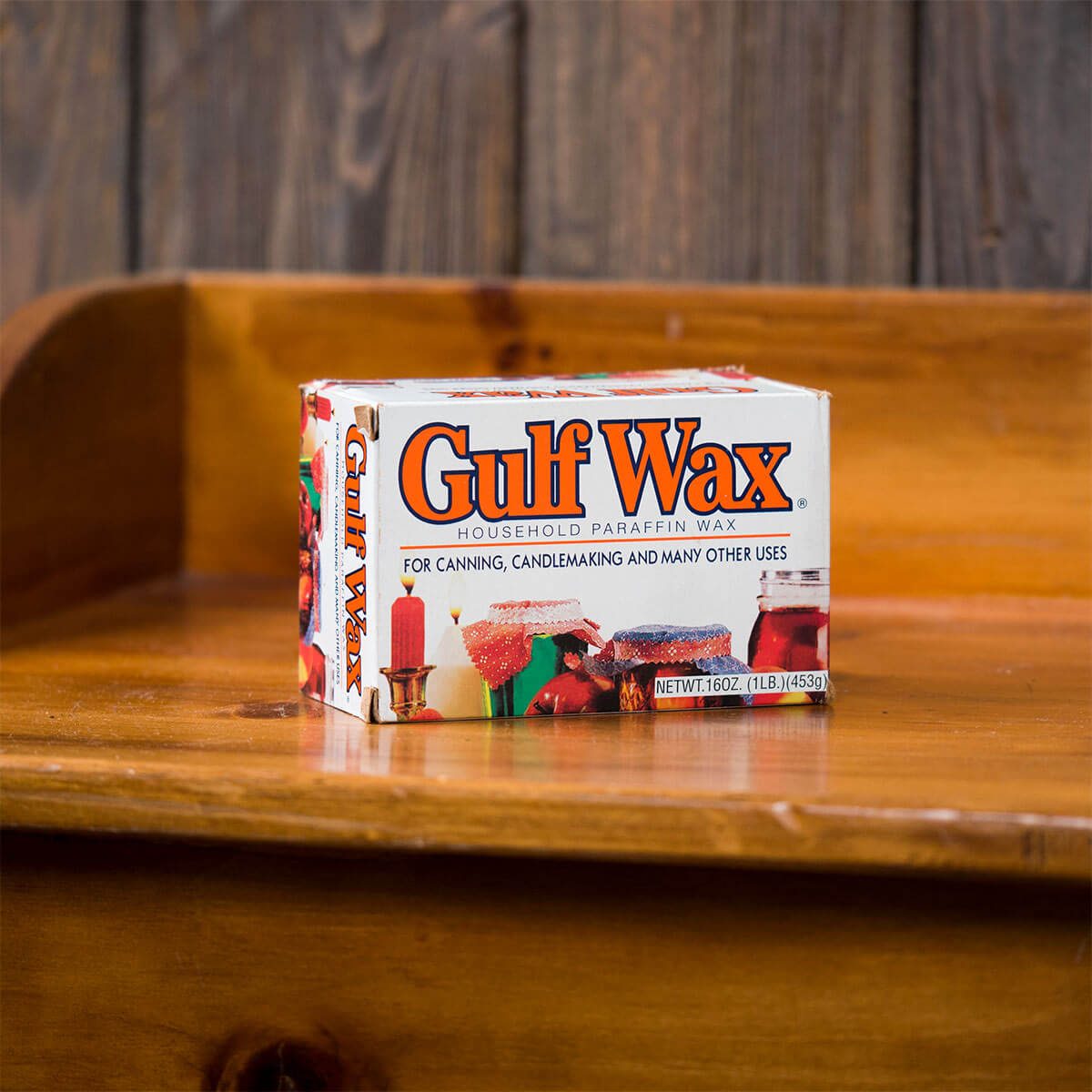 Gulf Wax to use for sticky wooden drawers