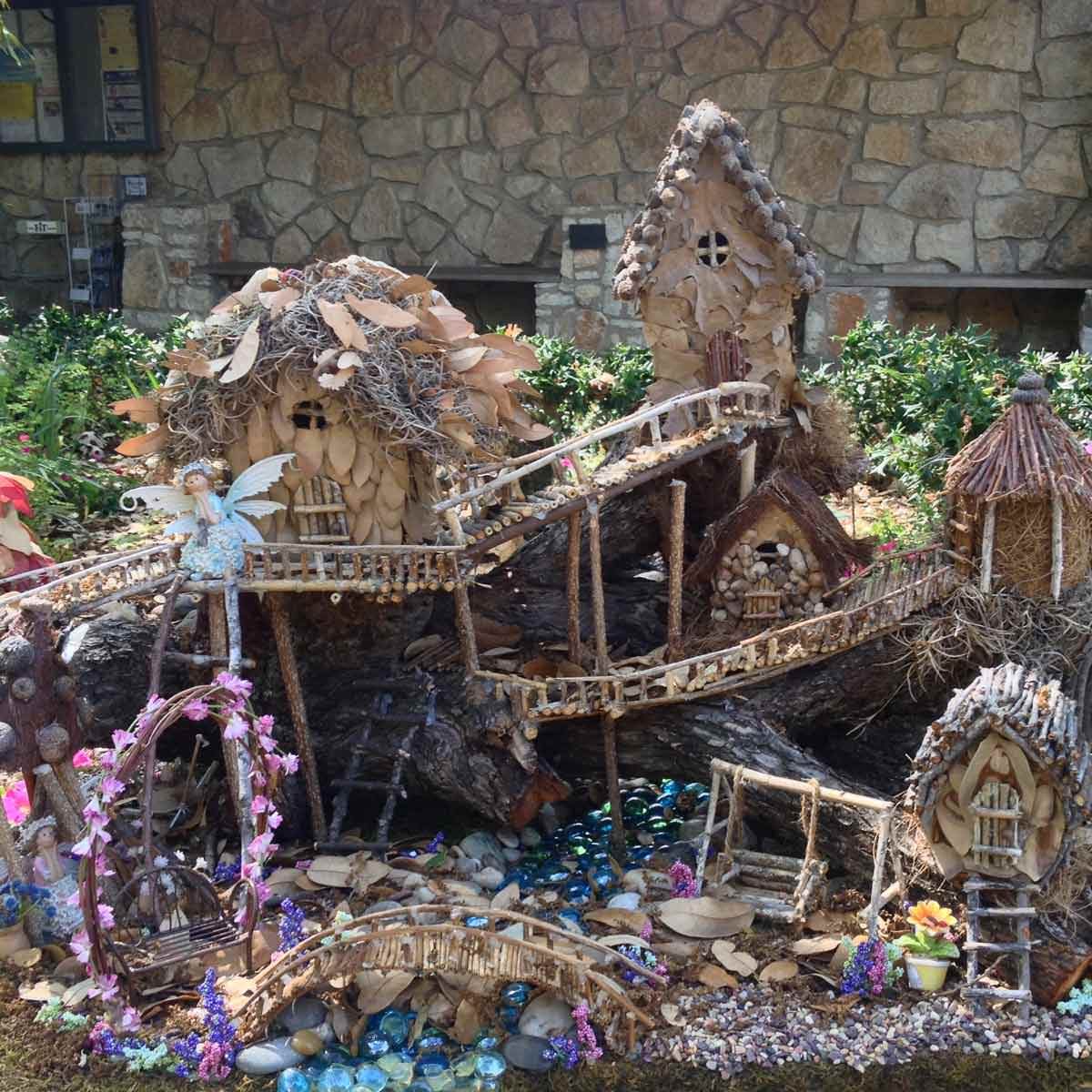 homemade fairy garden houses