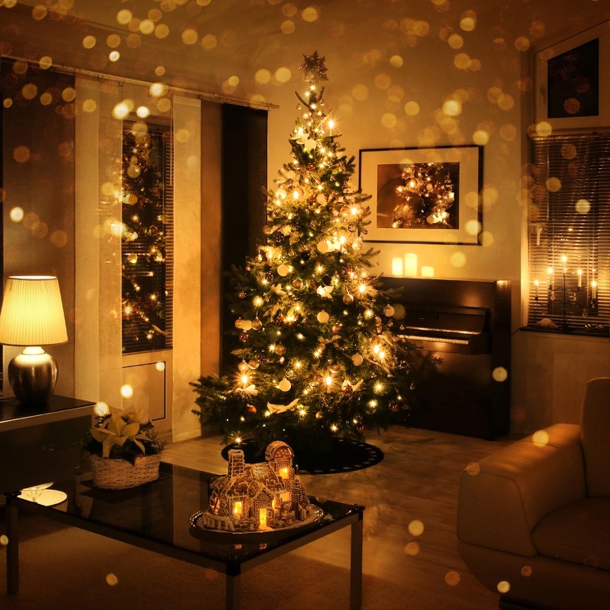 unique christmas tree lights