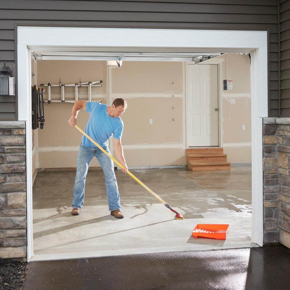 How To Seal a Concrete Garage Floor