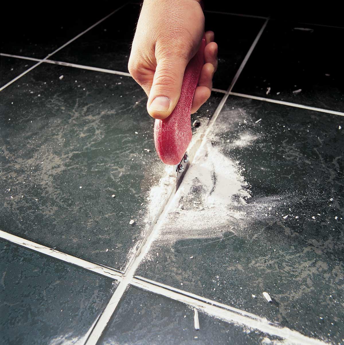 How to Repair Grout That's Cracking
