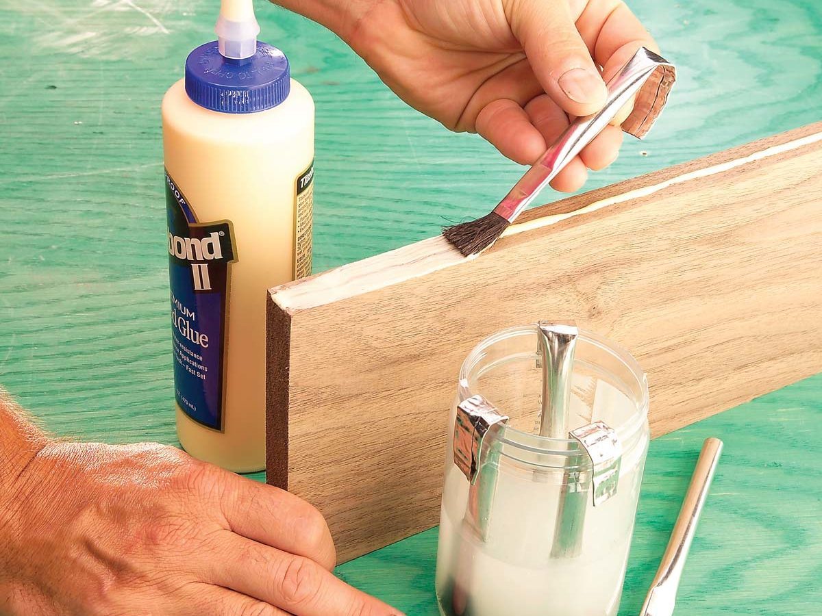 Woodworking Glue Bottle Roller Spreader Dowel Hole Applicator Kit Spreading