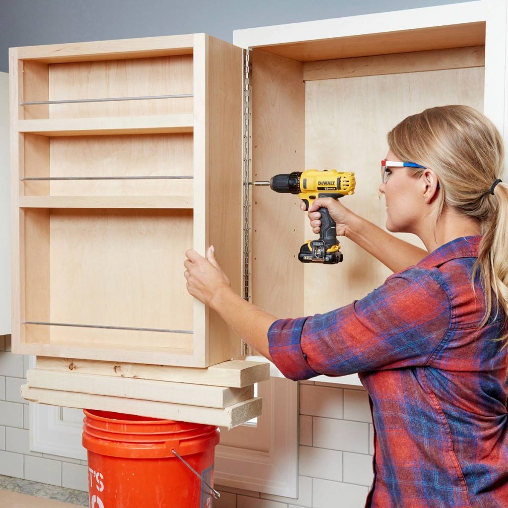 Swing-out Storage Kitchen Cabinets — The Family Handyman