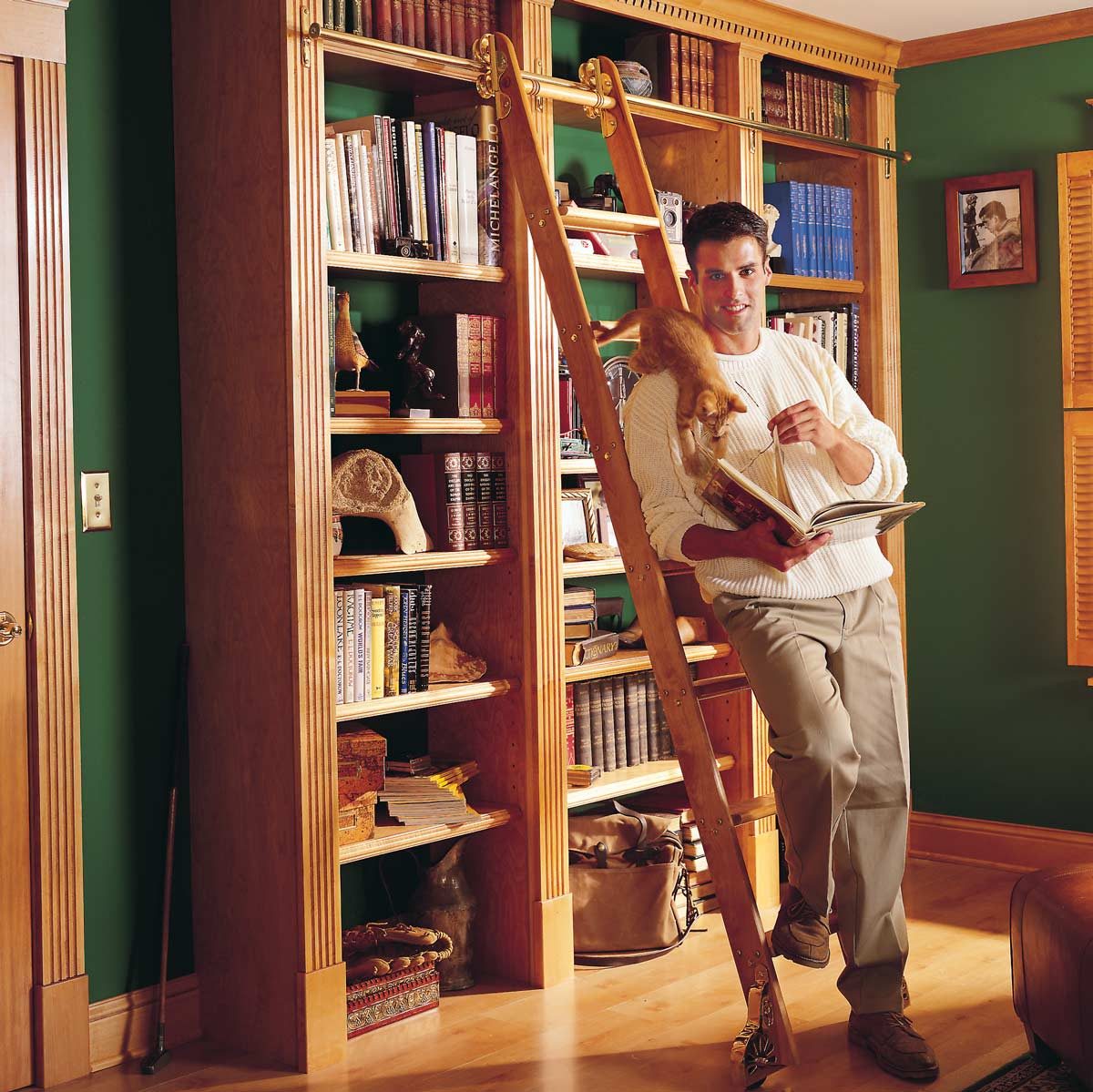 How To Build A Classic Floor To Ceiling Bookcase Diy