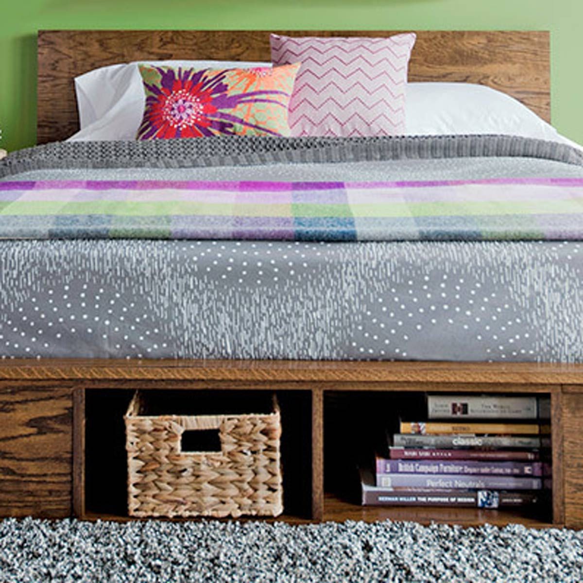 Diy platform deals king bed frame