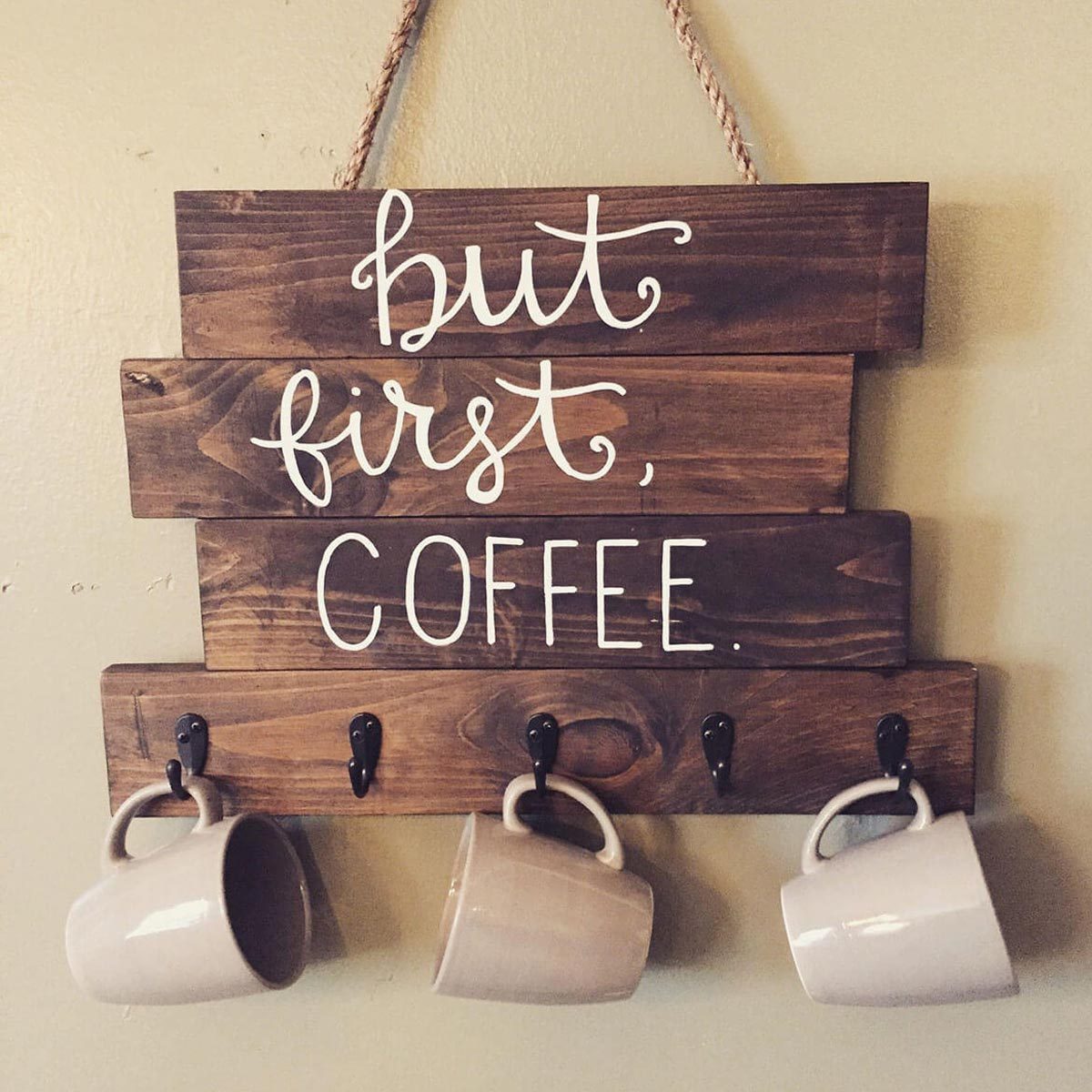 12 Best Mug Trees and Displays You Can DIY  Coffee mug display, Diy mugs, Mug  display