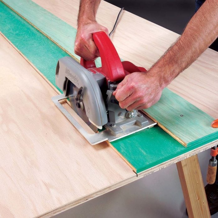 CircularSaw Cutting Guide — The Family Handyman