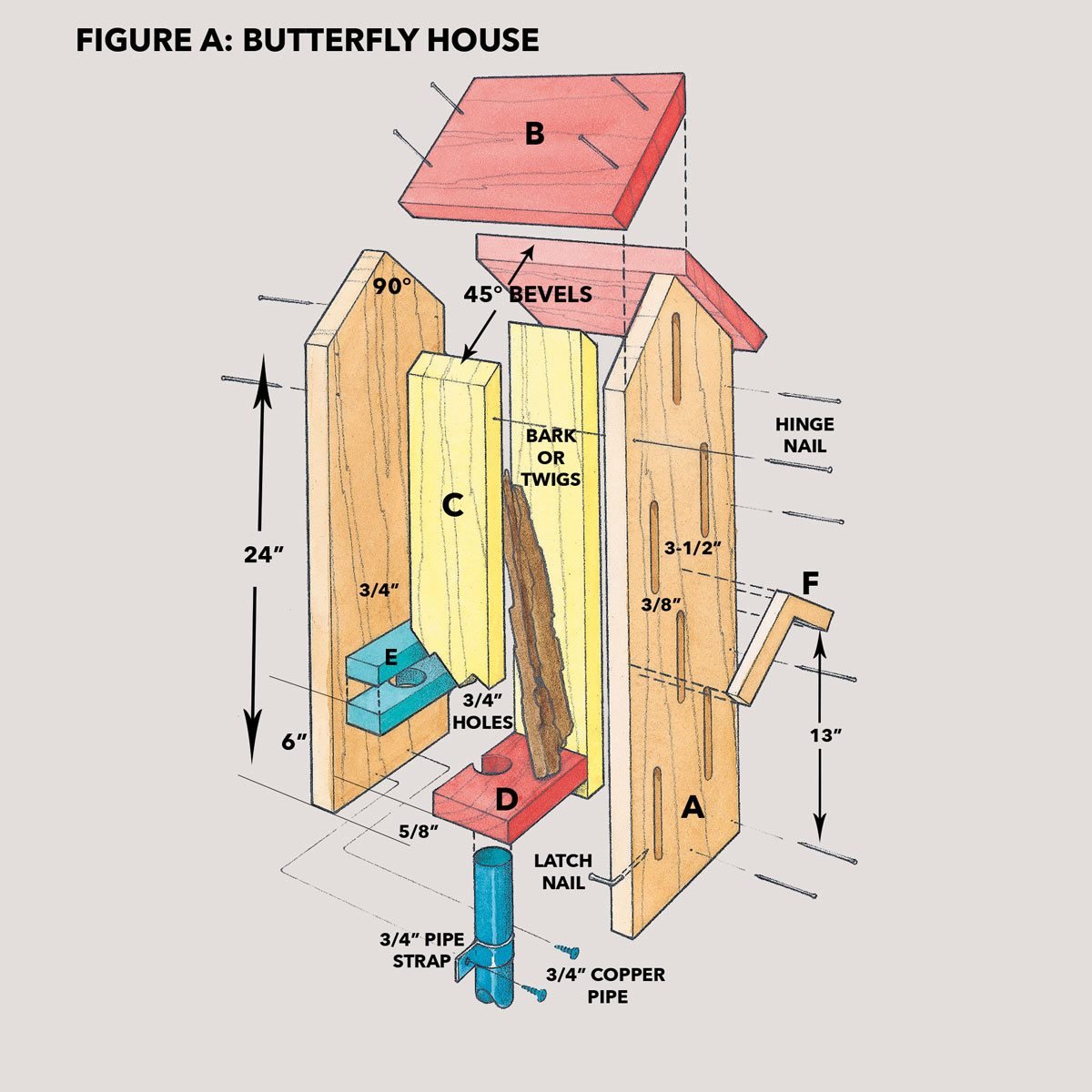 Bee And Butterfly House Plans Download