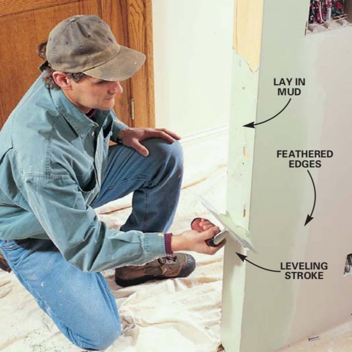 How To Tape Drywall Like A Pro Expert Tips Using Drywall Mud Tools