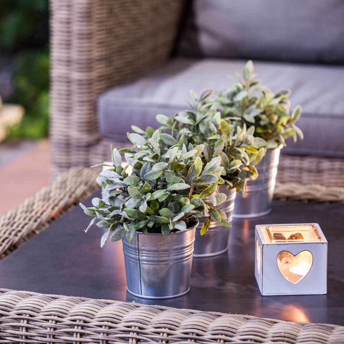 patio furniture accessories plants