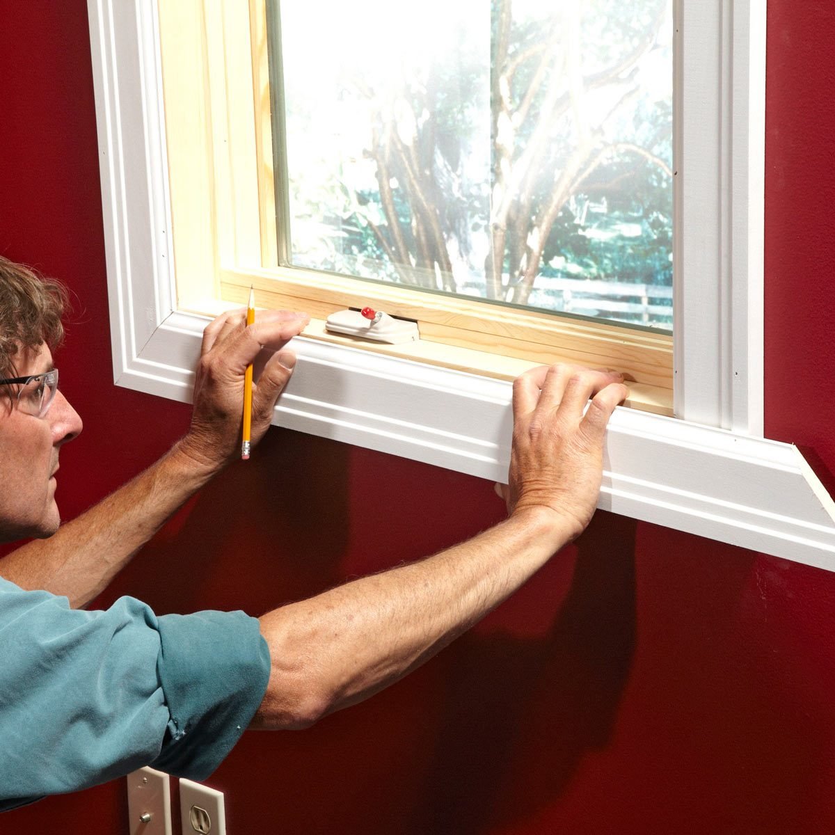 Easy Tool for Installing Window and Door Trim 