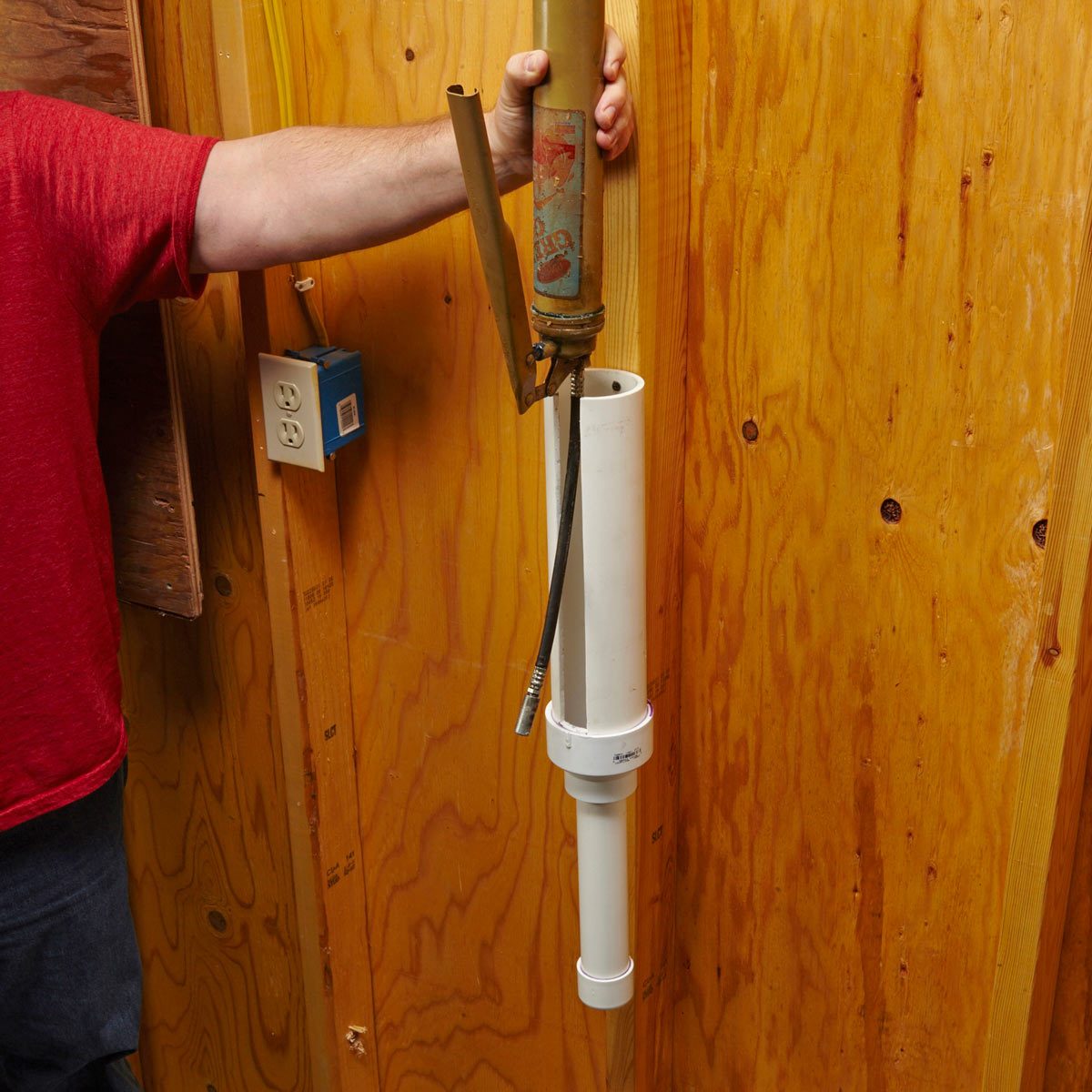 Grease Gun Holder Tip From The Family Handyman