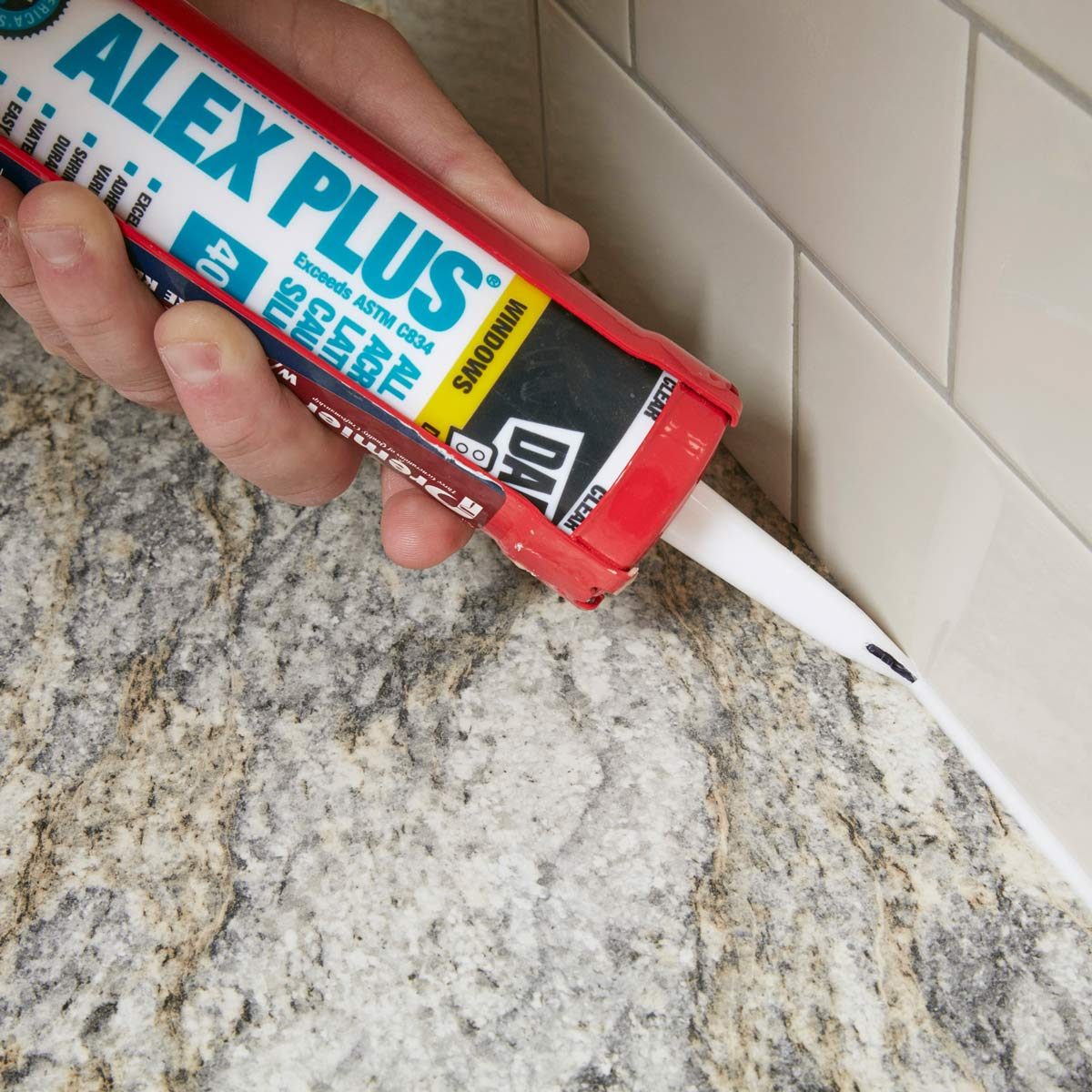 This Caulk Gun Tip Will Help You Get Cleaner Lines