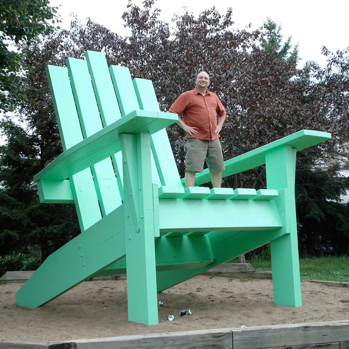 This Tricked-Out Adirondack Chair Is Going Viral for Summer