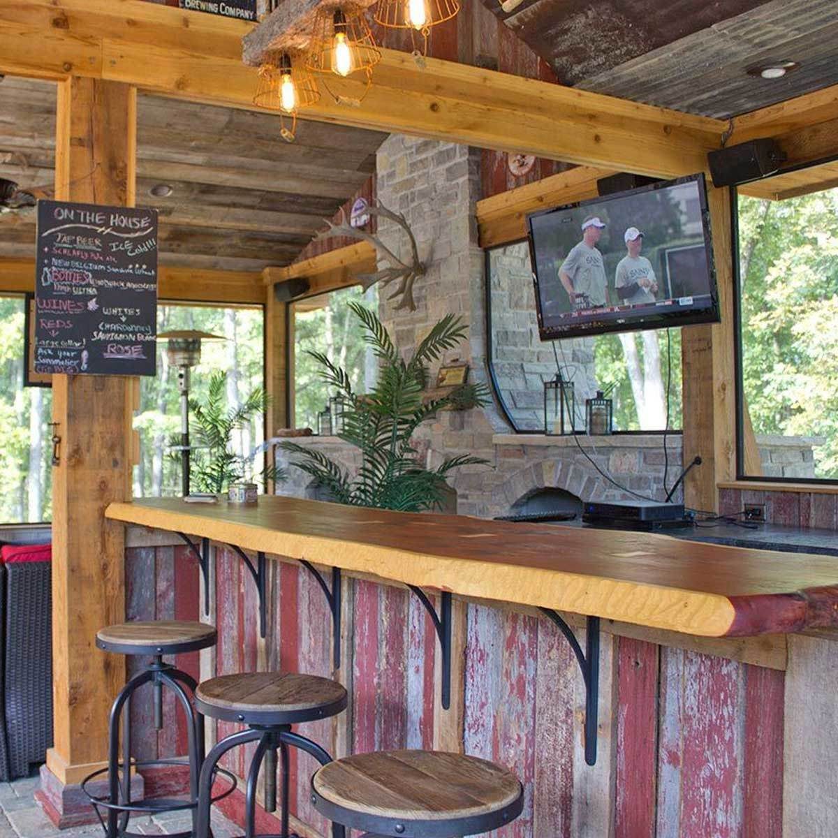 10 Inspiring Outdoor Bar Ideas The Family Handyman