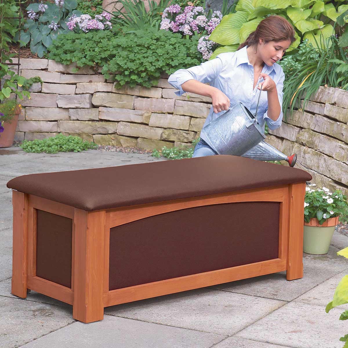 How to Build an Outdoor Storage Bench (DIY) | Family Handyman