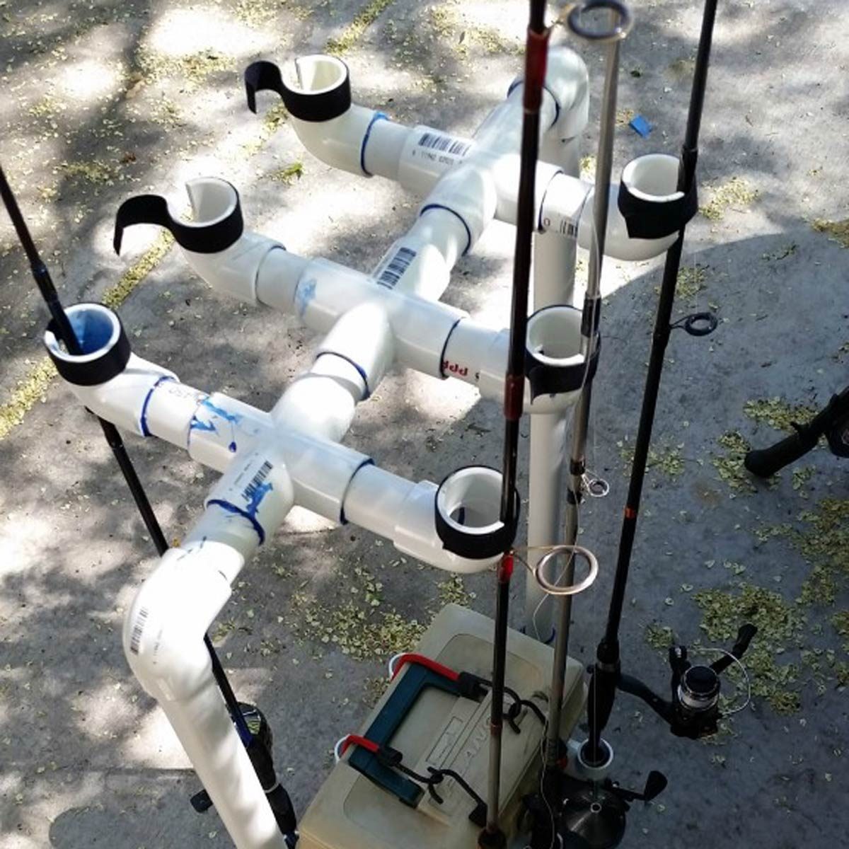 D.I.Y. Custom PVC Rod Holders Video, How To